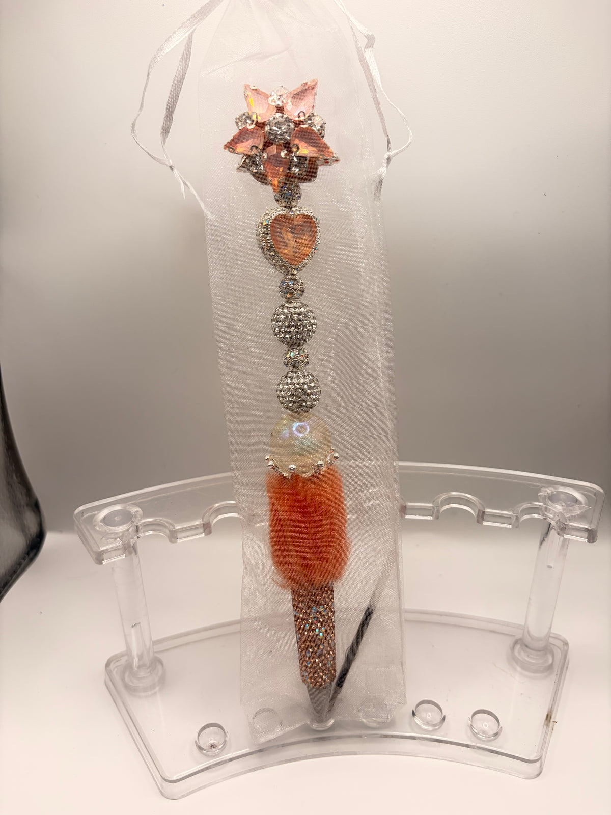 Peach Petal Plush Luxe Pen