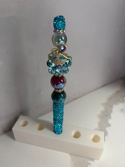Teal Pirouette Pen – Ballerina Collection