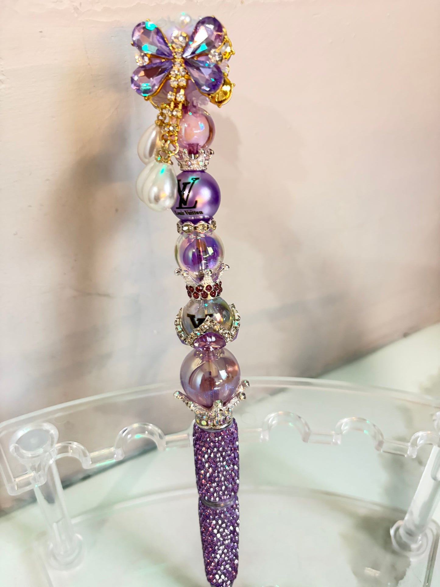 Amethyst Pearl Royale Designer Pen