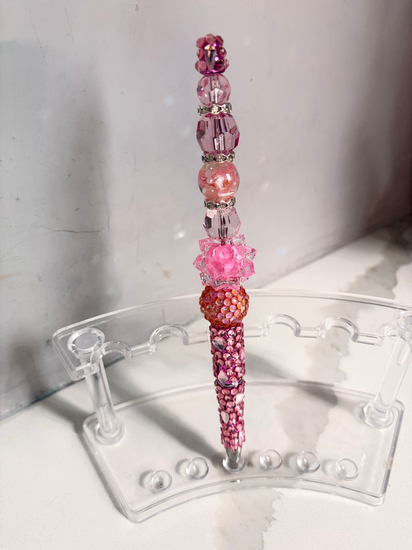 Pink Prism Petal Statement Pen