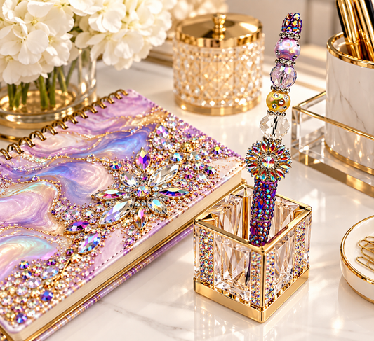 Kaleidoscope Radiant Bloom Statement Pen