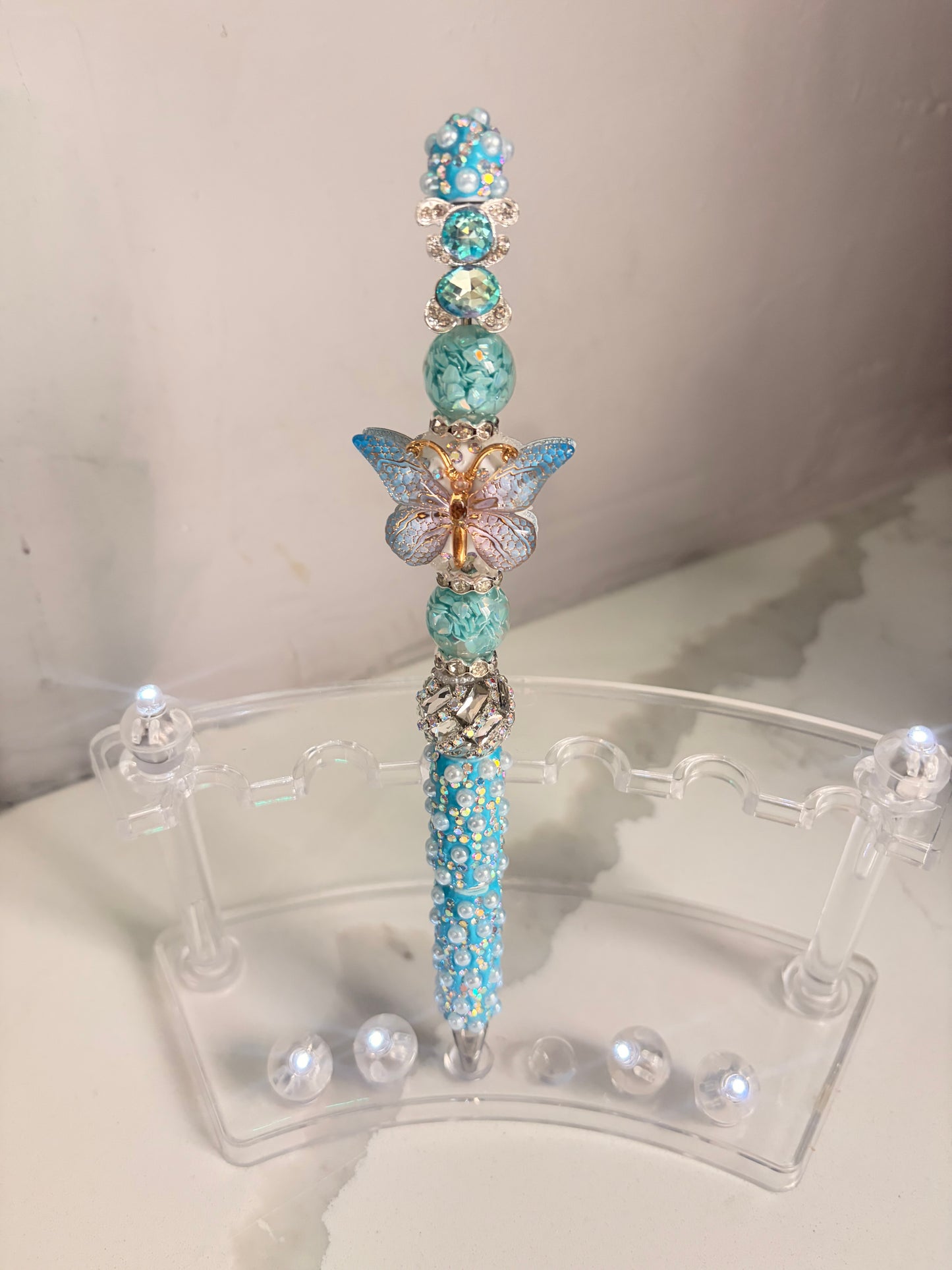 Azure Wings of Becoming Statement Pen