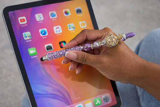 Violet Pirouette Stylus — Ballerina Collection