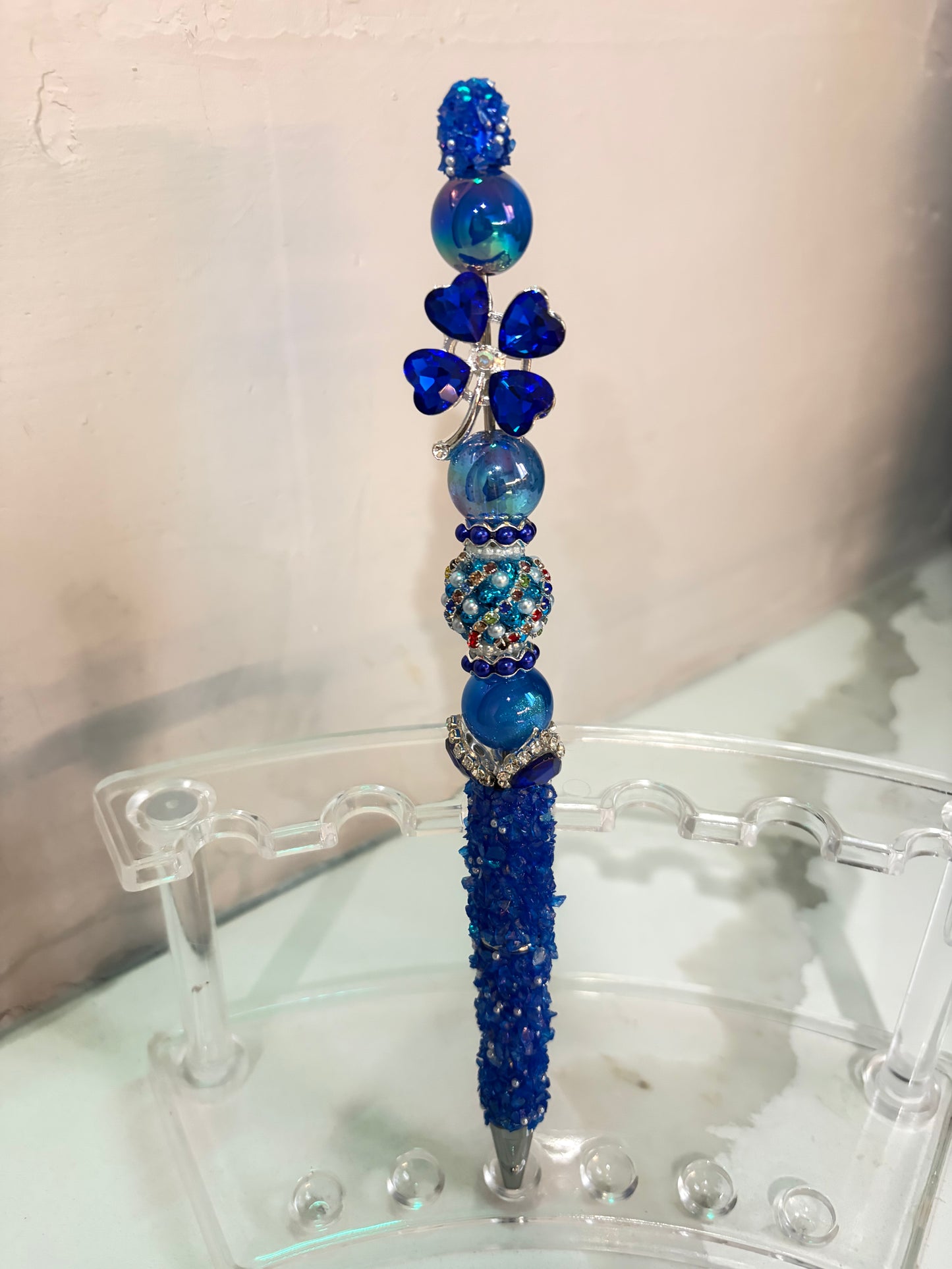 Sapphire Clover Brilliance Birthstone Pen