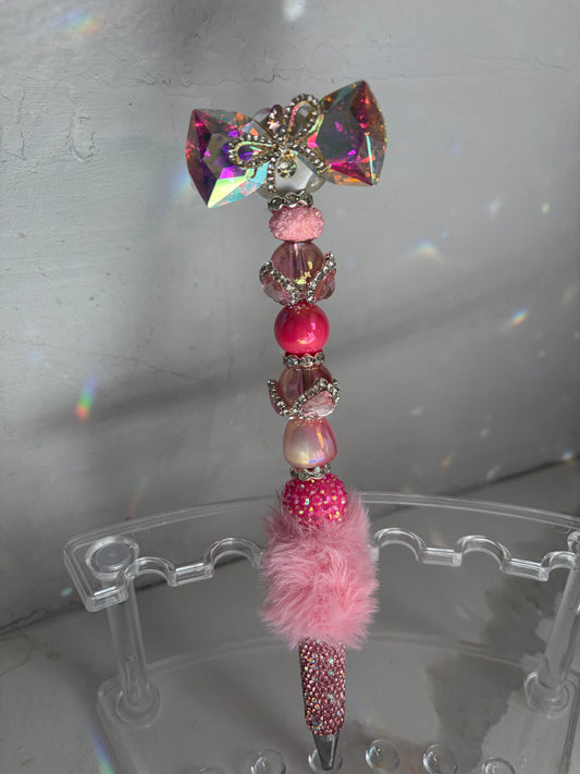 Signature Bow Fuchsia Royale Pen