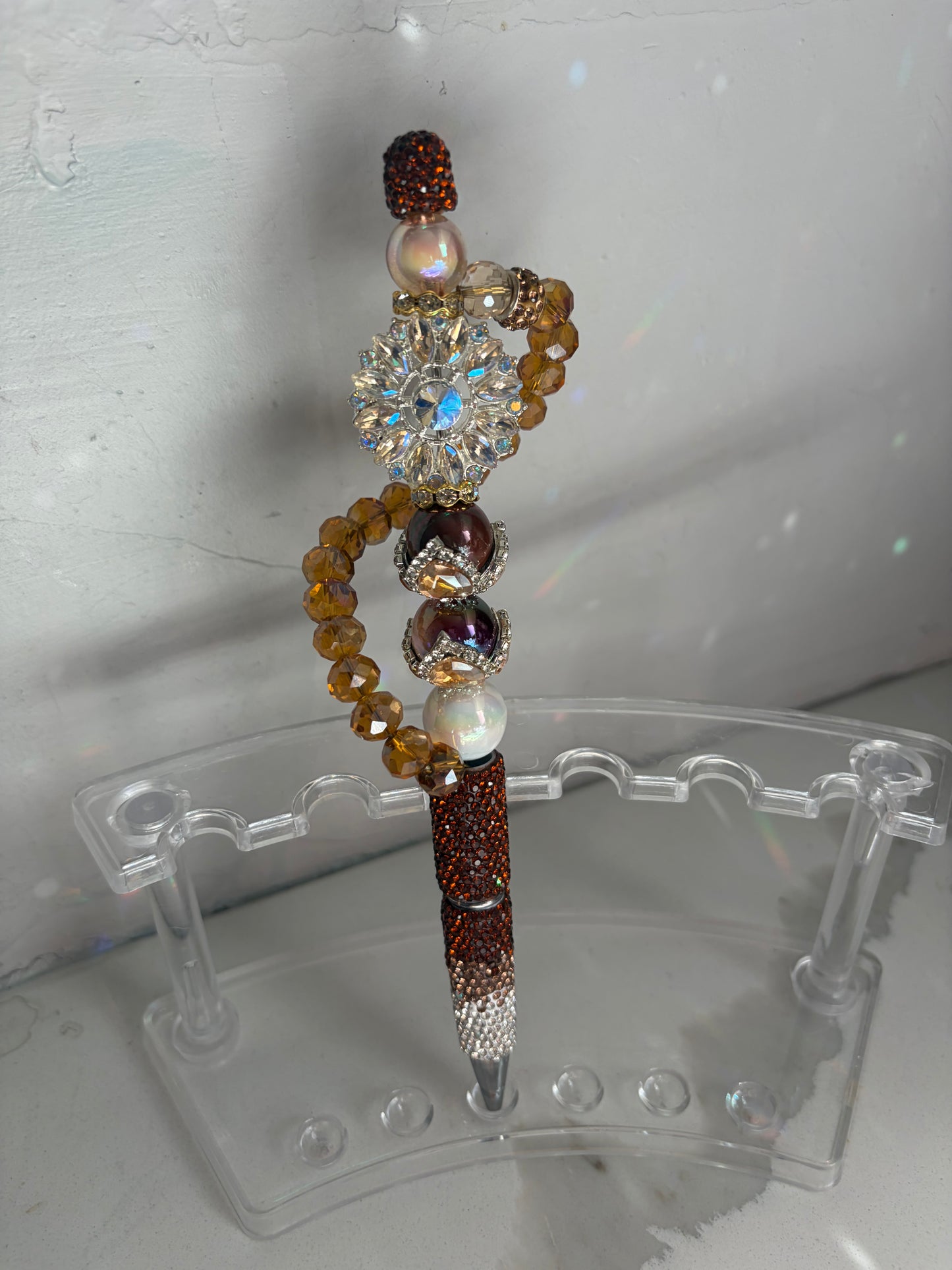 Cascading Golden Riviera Pen