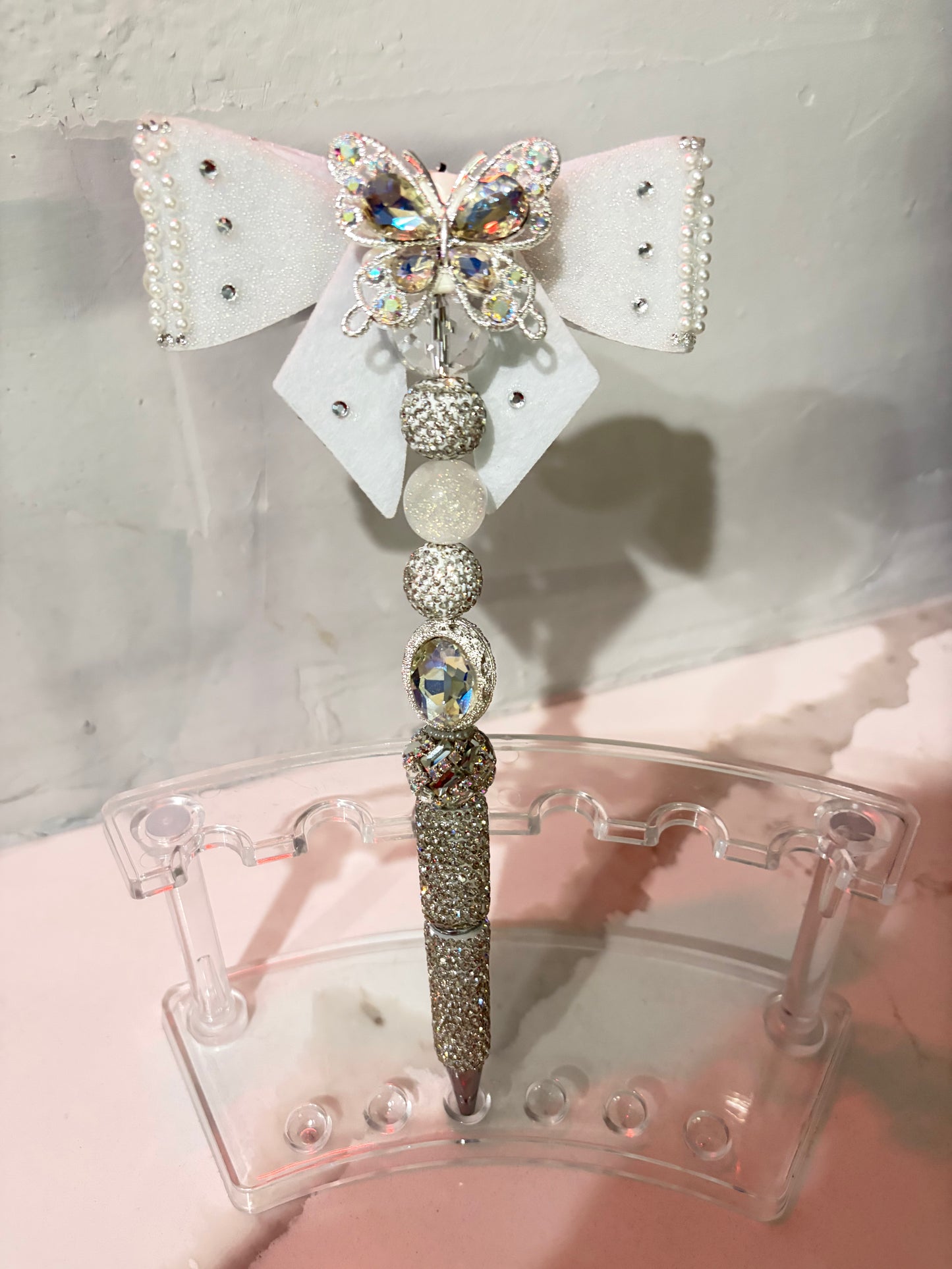 Signature Luxe Bow Pearl Étoile Pen
