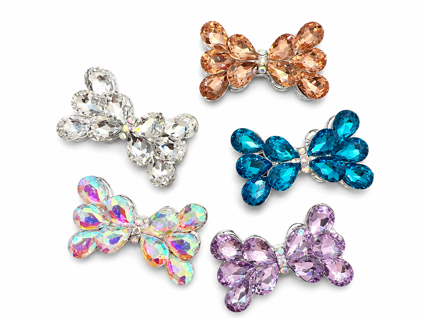 Bling Fancy Bowtie 5pc