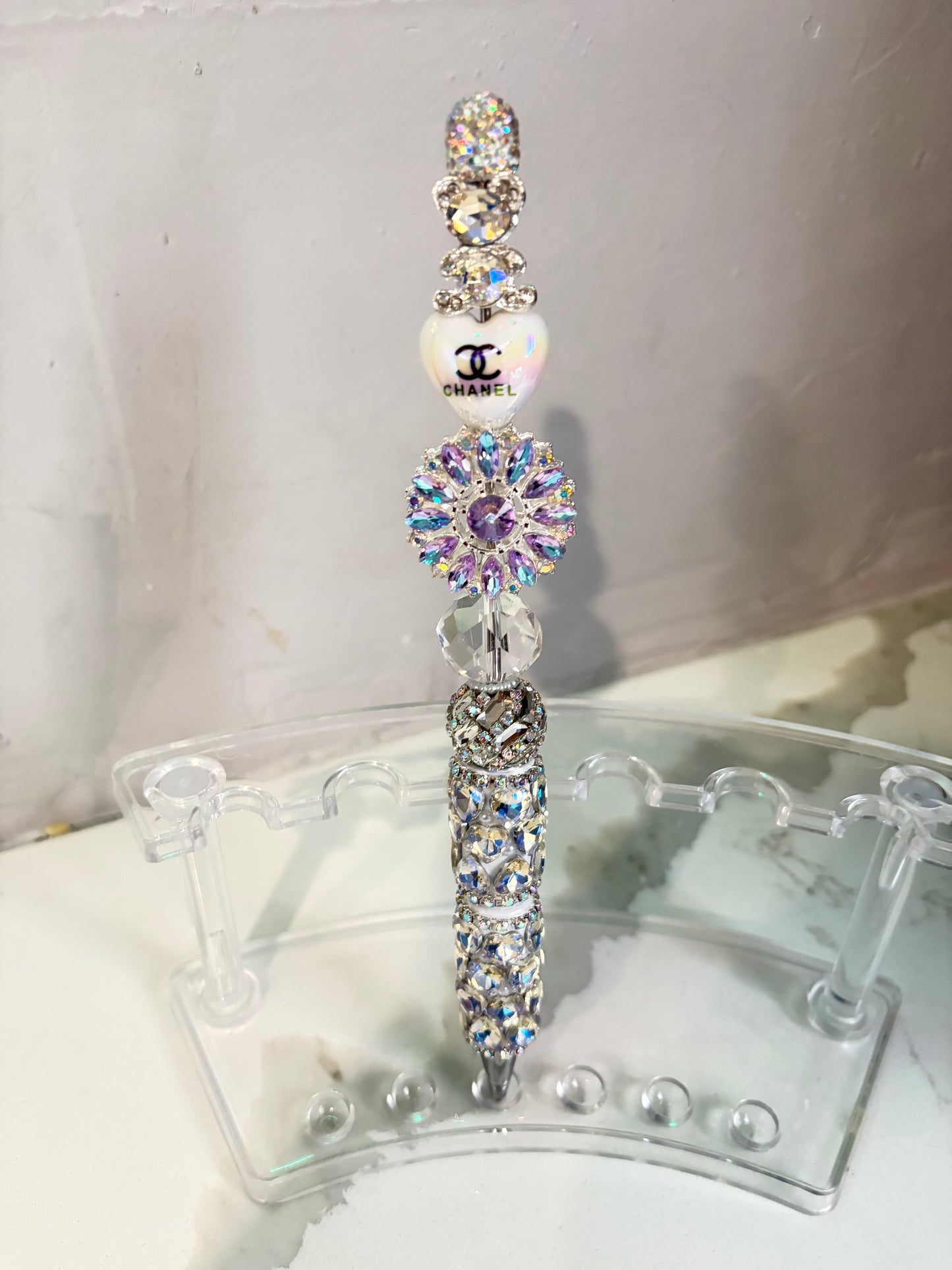 Opaline Couture Blossom Statement Pen