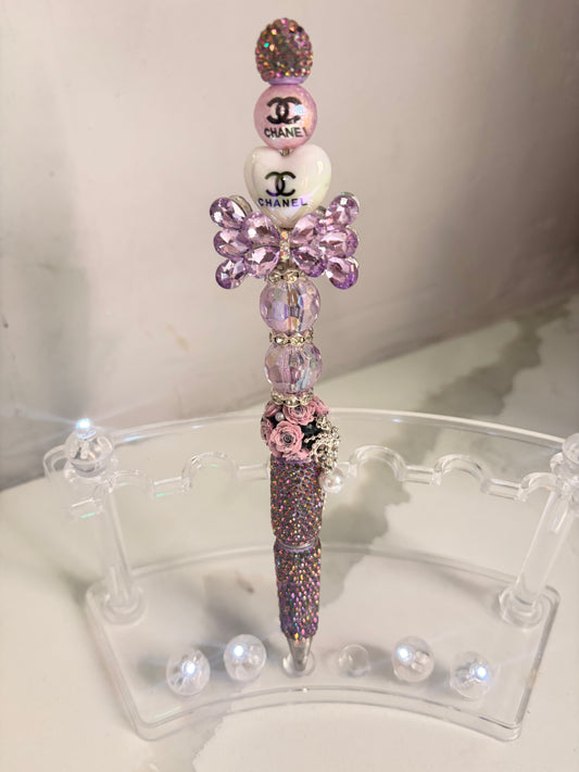 Amethyst Elegance Designer Statement Pen