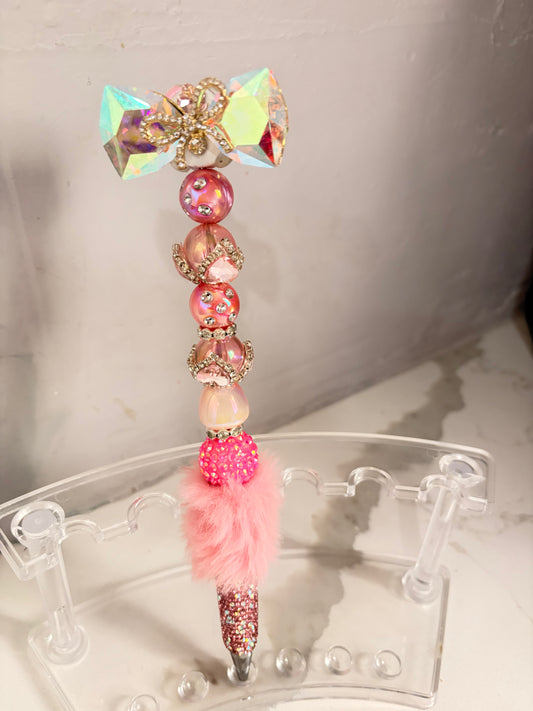 Signature Bow Fuchsia Royale Pen