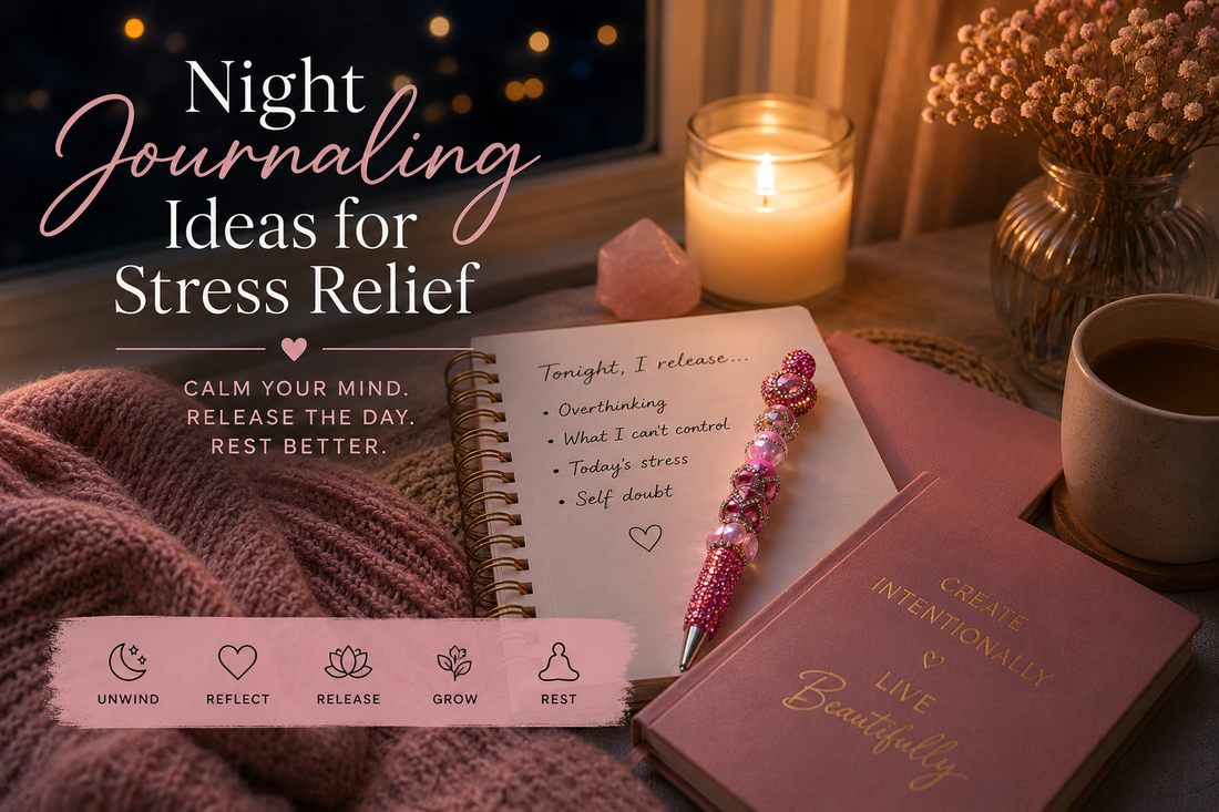 Night Journaling Ideas for Stress Relief