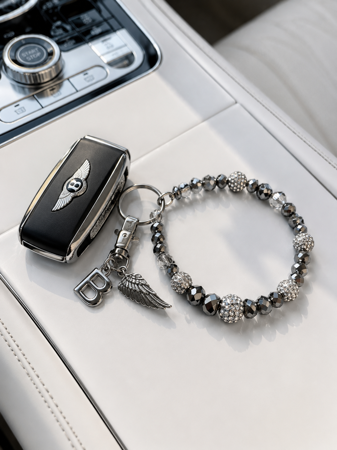 Beaded Wristlet Keychain Collection