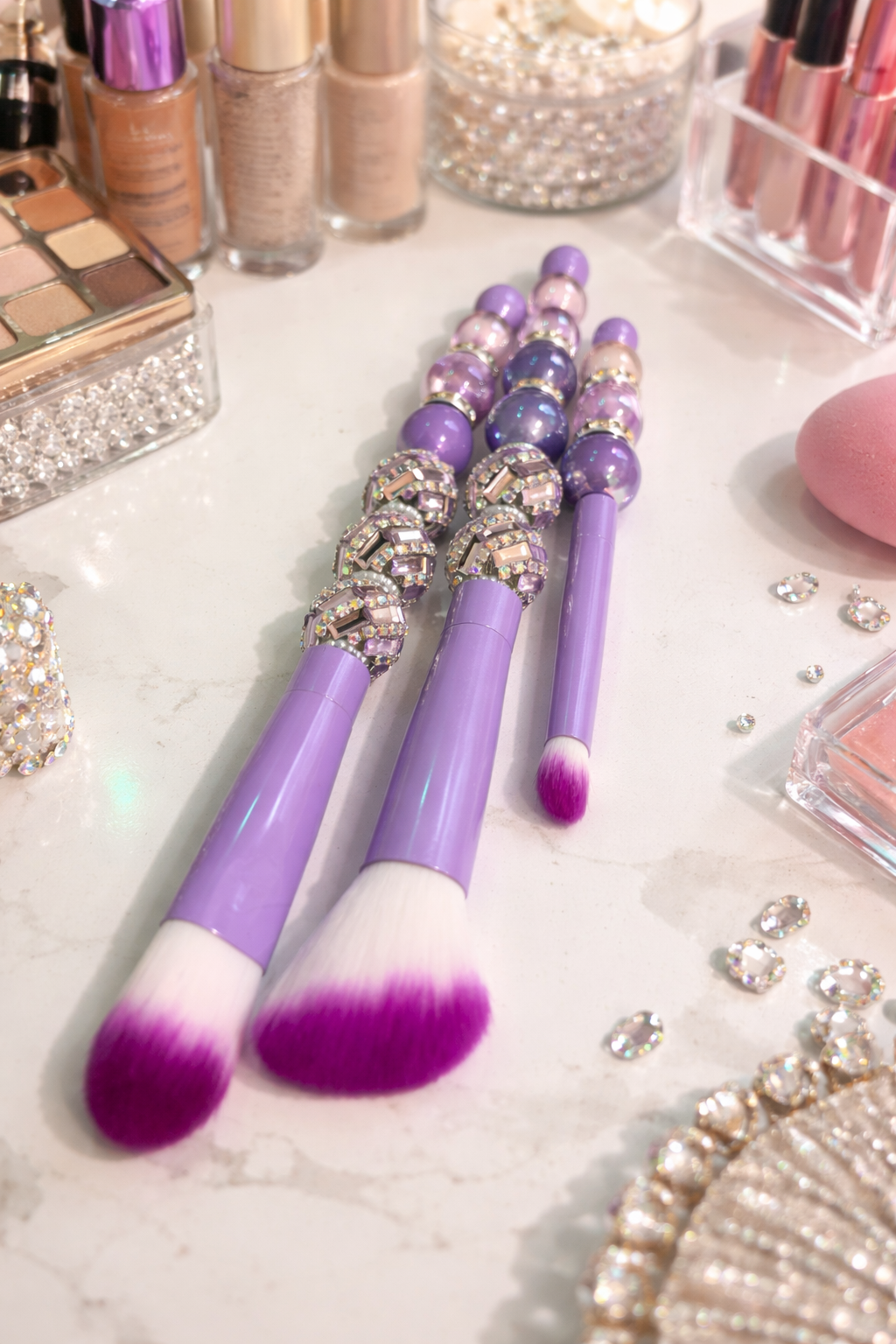 Bling Make Up Brushes