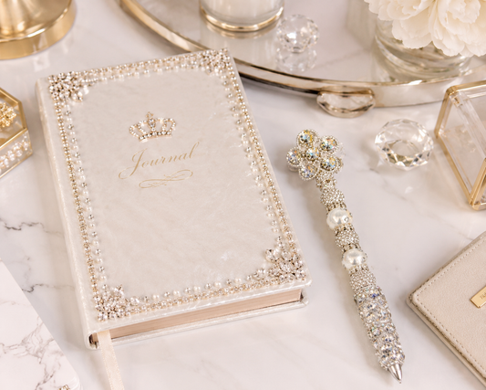 Crystal Luxe Moonlit Opulence Statement Pen