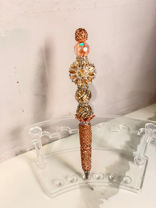 Radiant Bloom Golden Petal Luxe Pen