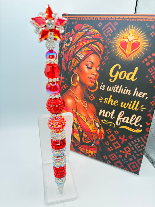 Crimson Starfire Statement Pen