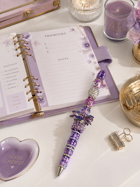 Amethyst Daydream Statement Pen