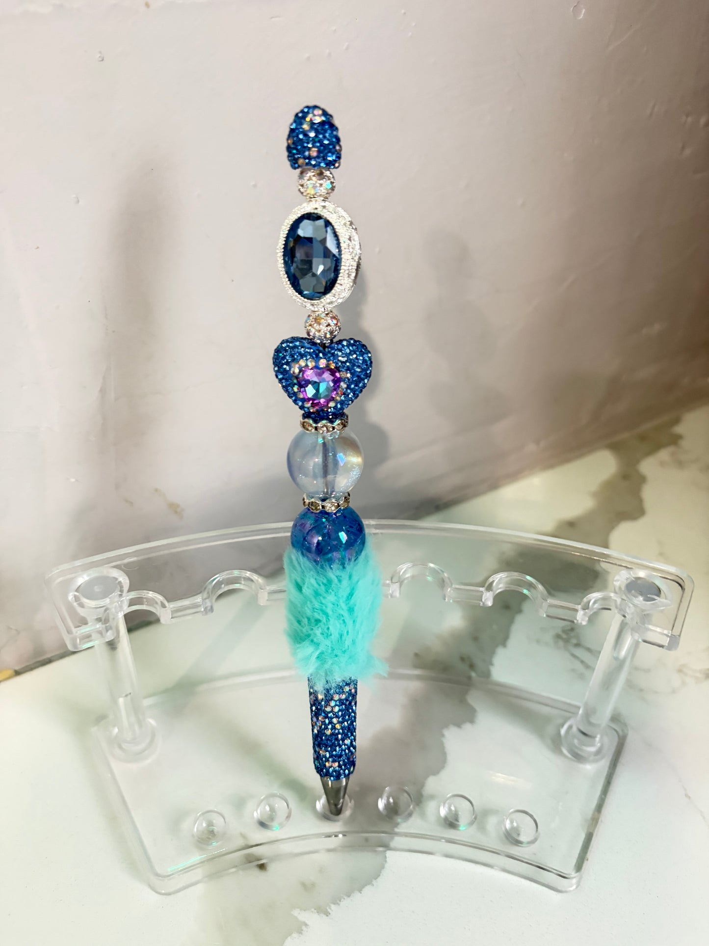 Azure Allure Feather Luxe Pen