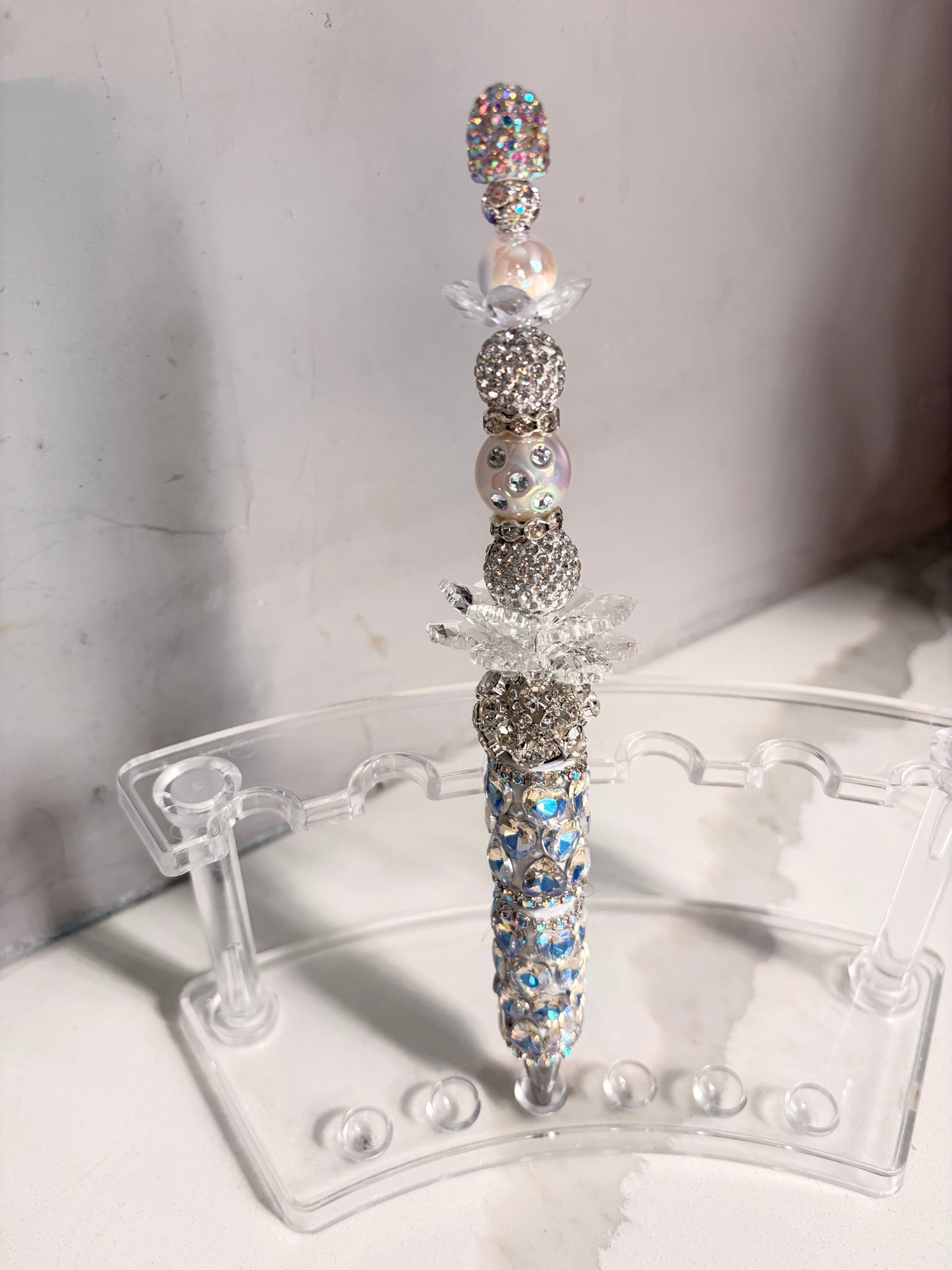 Crystal Luxe Bling Petal Statement Pen