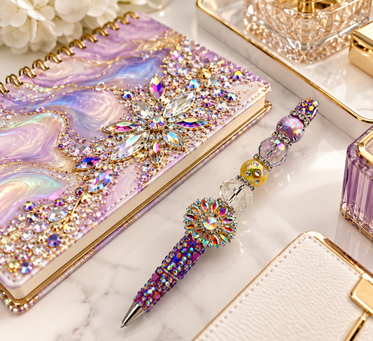 Kaleidoscope Radiant Bloom Statement Pen