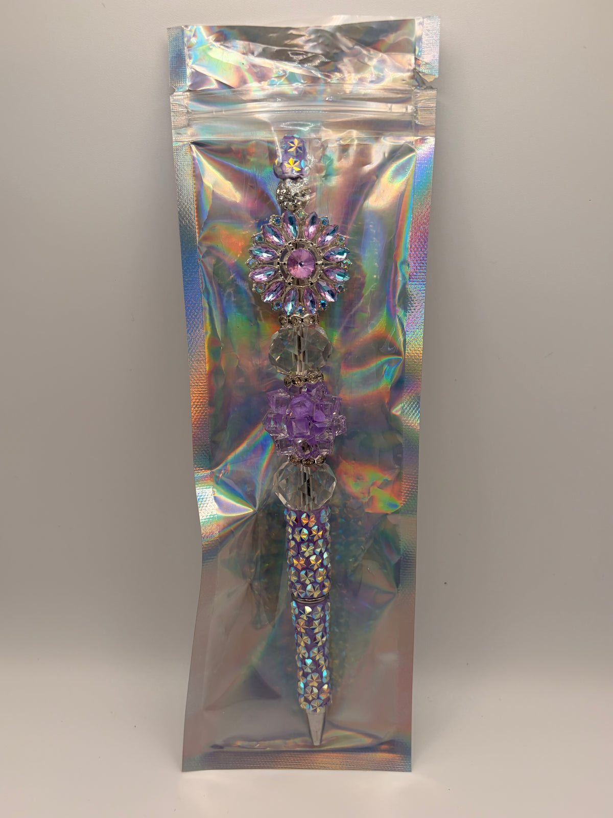 Amethyst Aurora Bloom Statement Pen