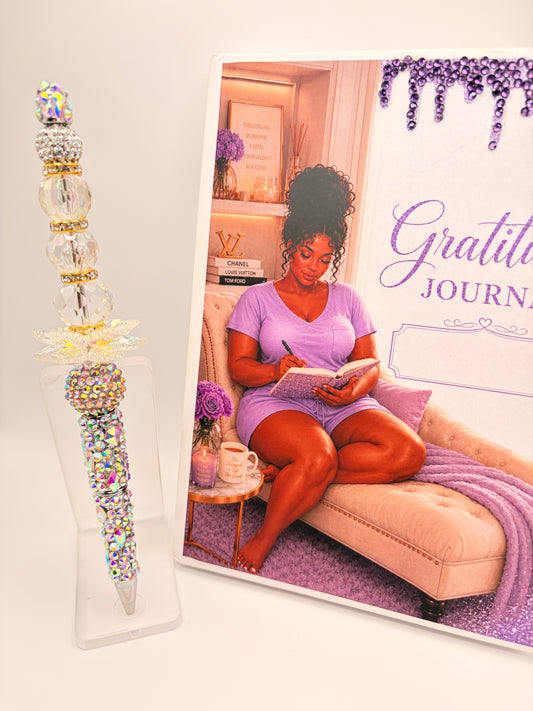 Opaline Prism Petal Statement Pen