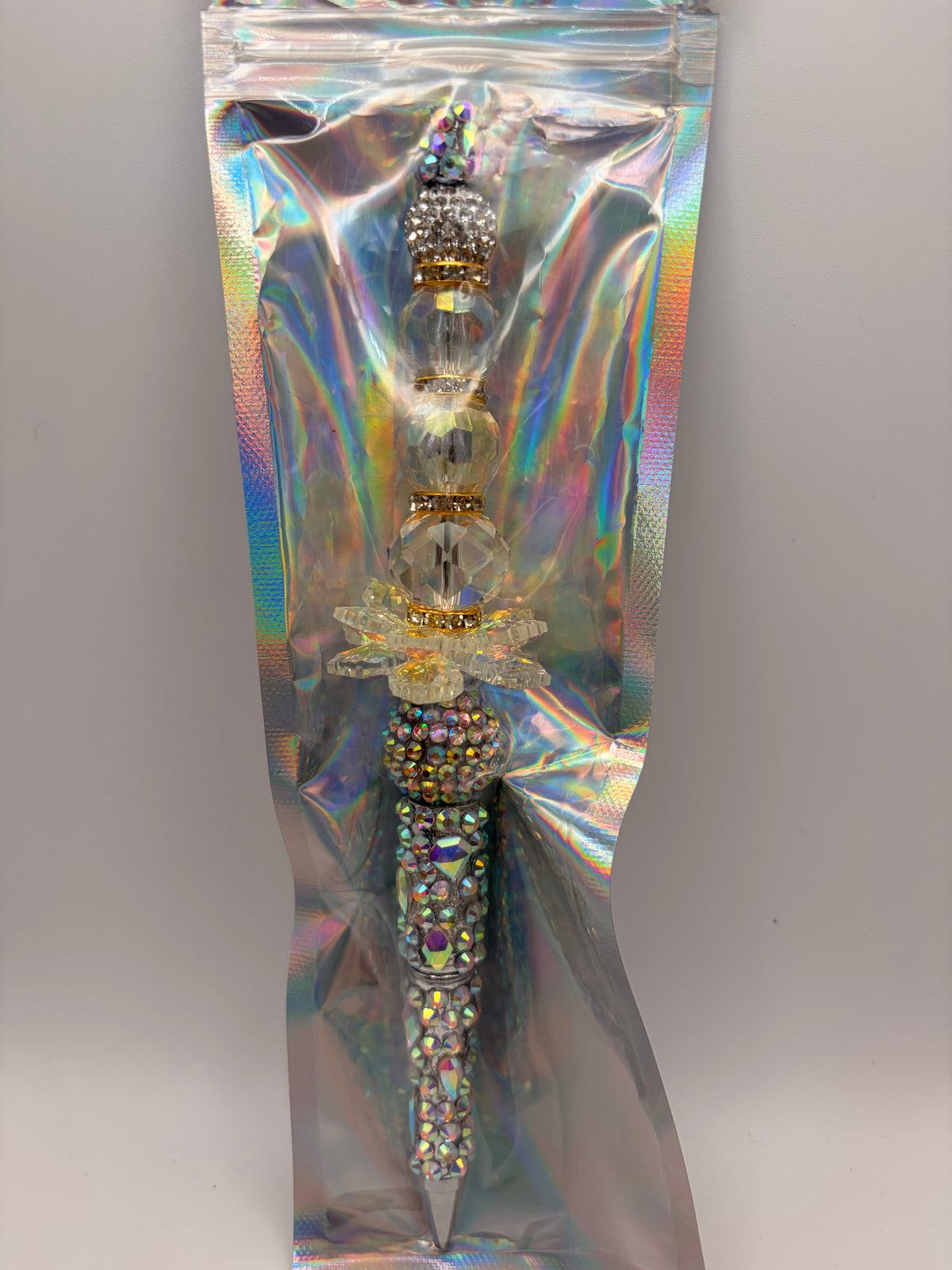 Opaline Prism Petal Statement Pen