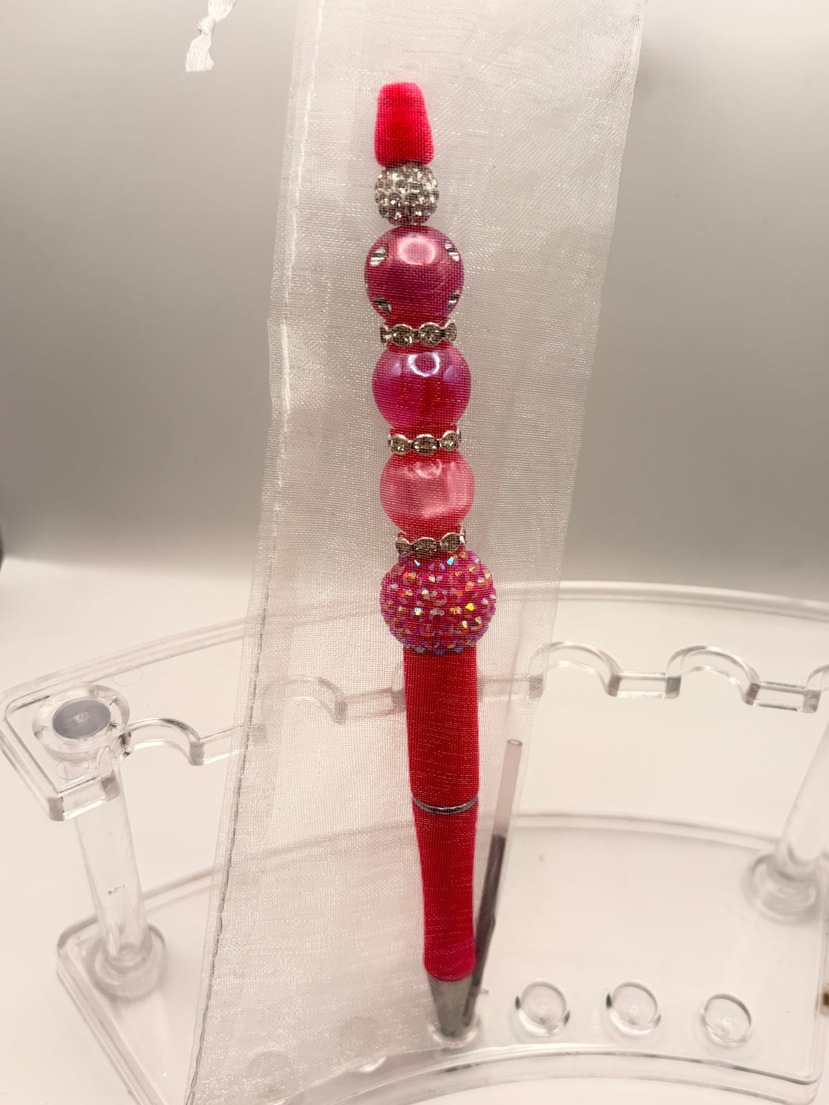 Hot Pink Velvet Allure II Statement Pen