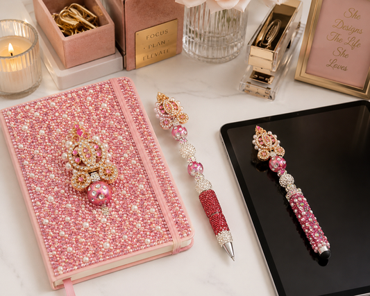 Royal Carriage Pearl Elegance Stylus & Pen Set