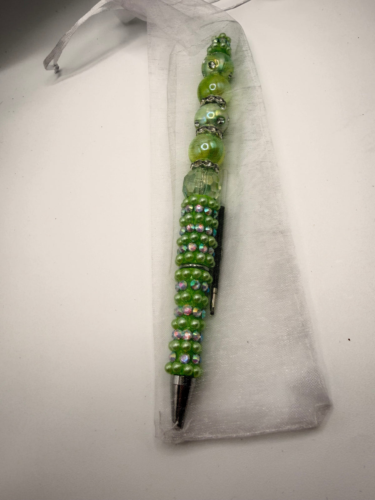Verdant Pearl Opulence Statement Pen