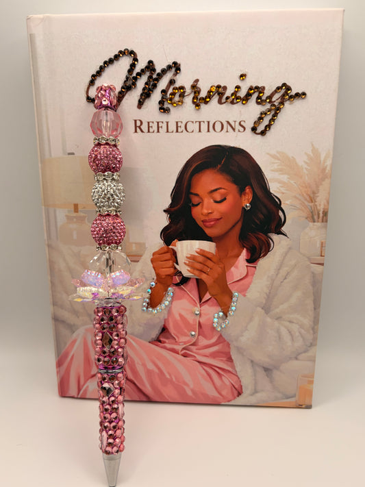Pink Petal Luster Statement Pen