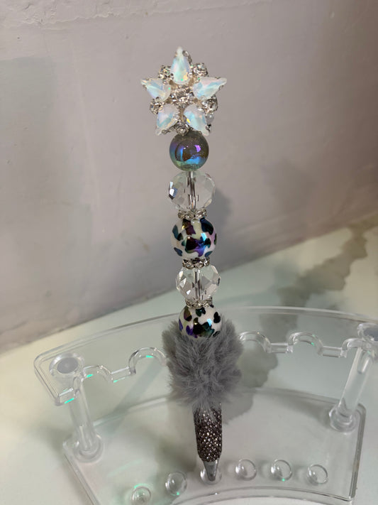 Moonlit Opal Whisper Fur Luxe Pen
