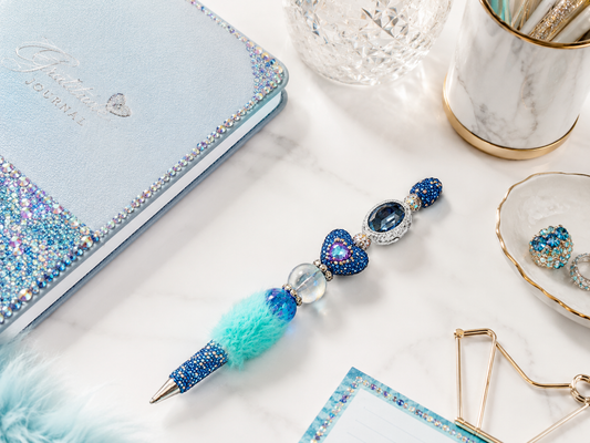 Azure Allure Feather Luxe Pen