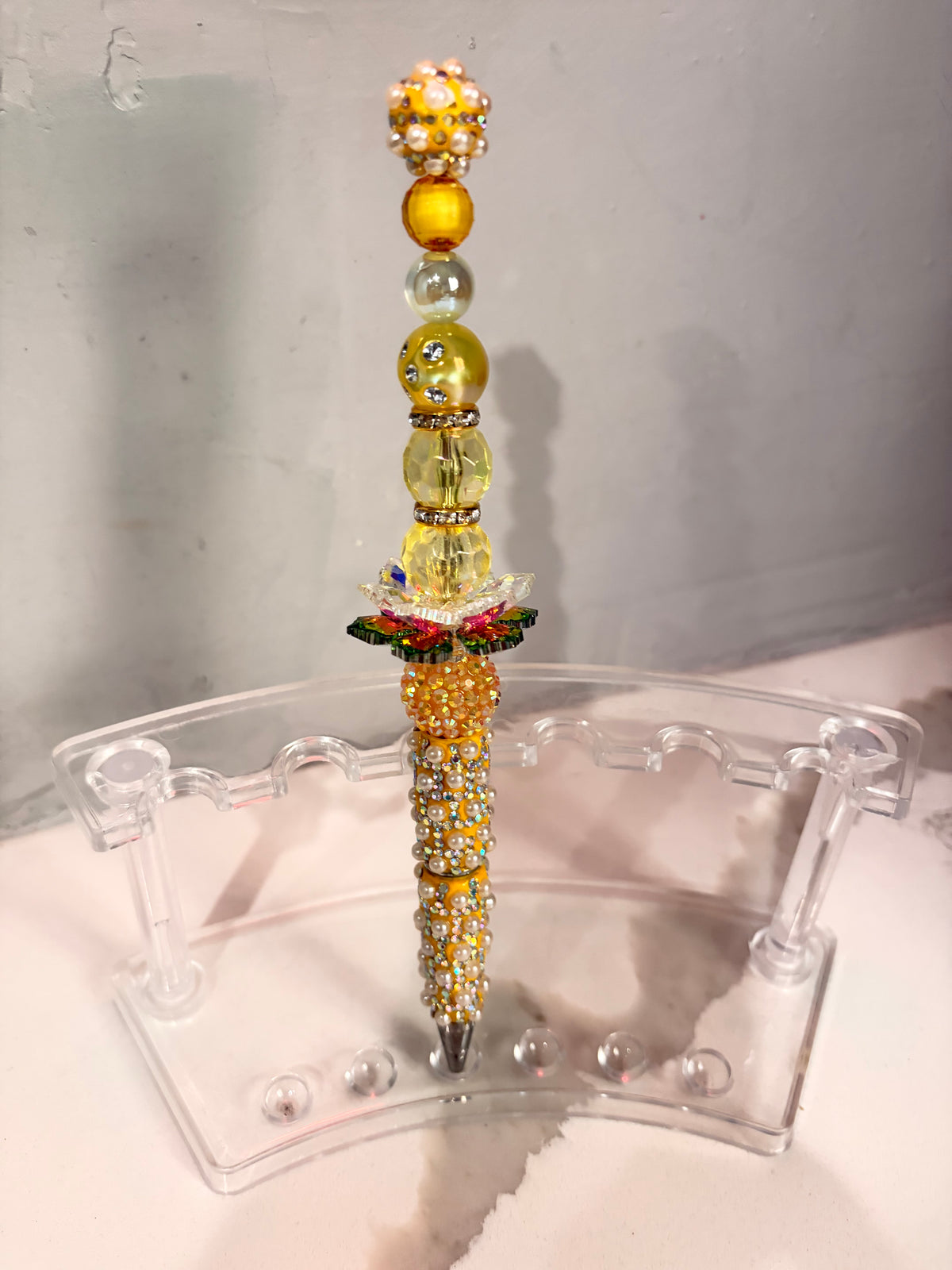 Golden Marigold Statement Pen