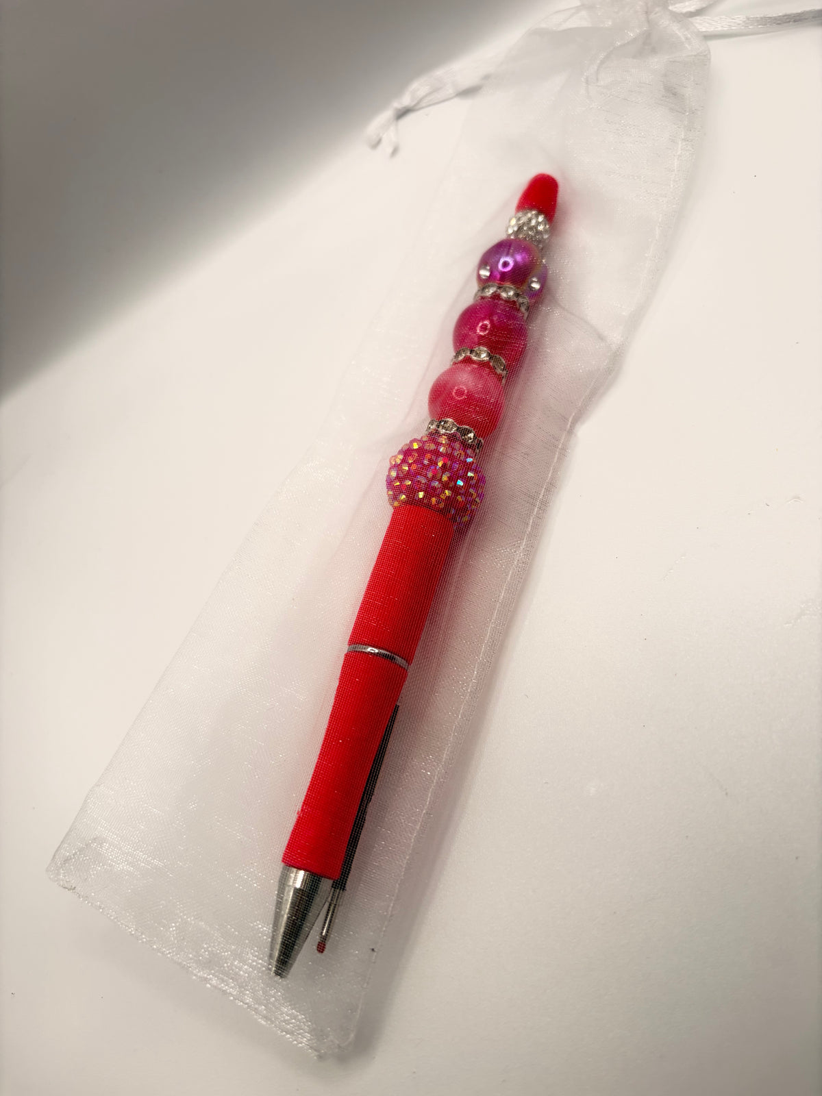Hot Pink Velvet Allure II Statement Pen