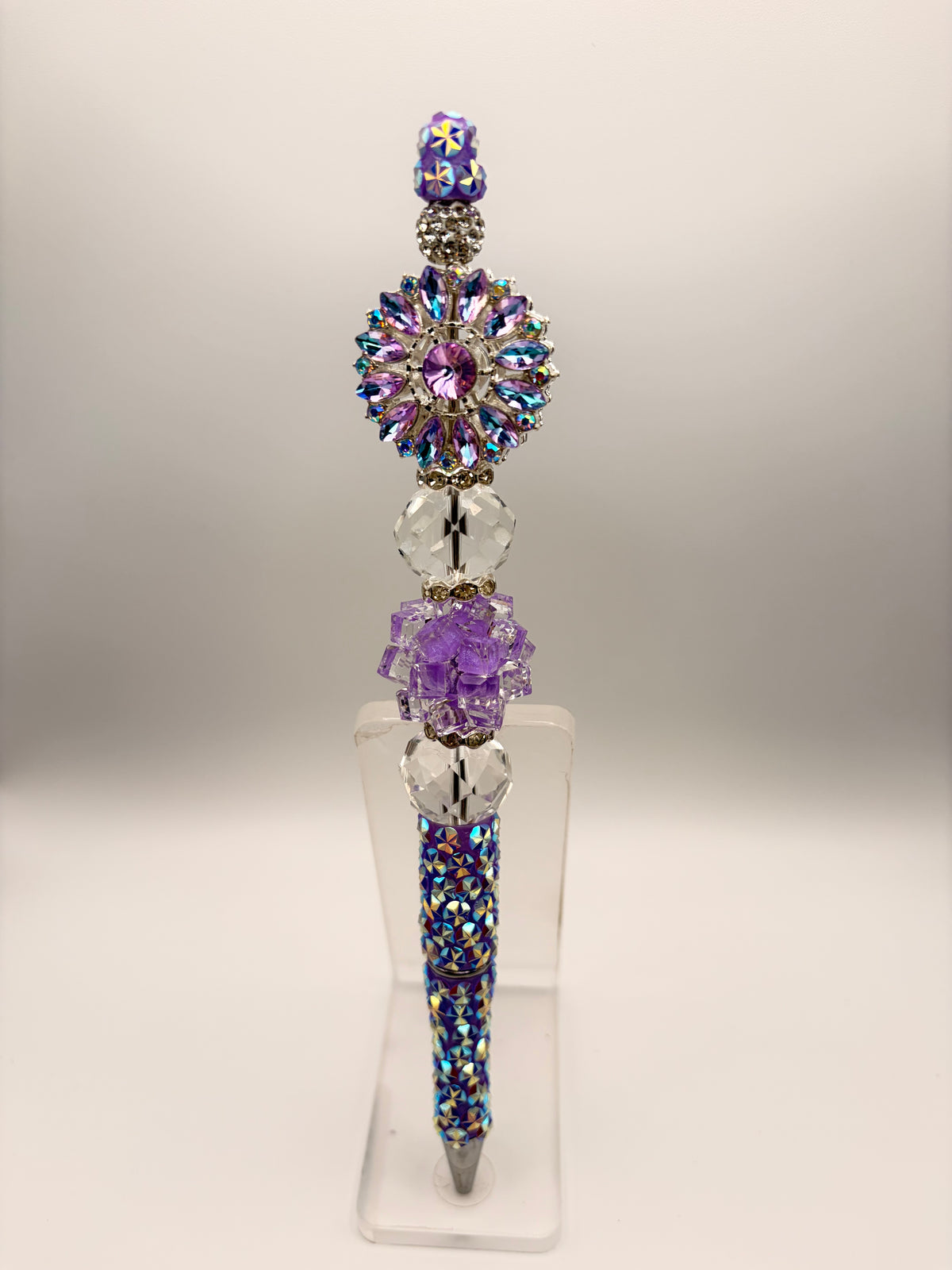 Amethyst Aurora Bloom Statement Pen