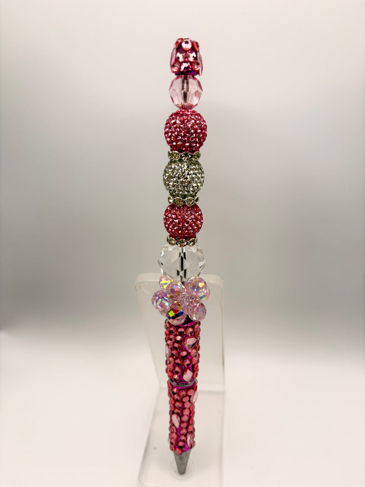Pink Petal Luster Statement Pen