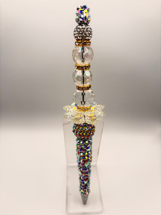 Opaline Prism Petal Statement Pen
