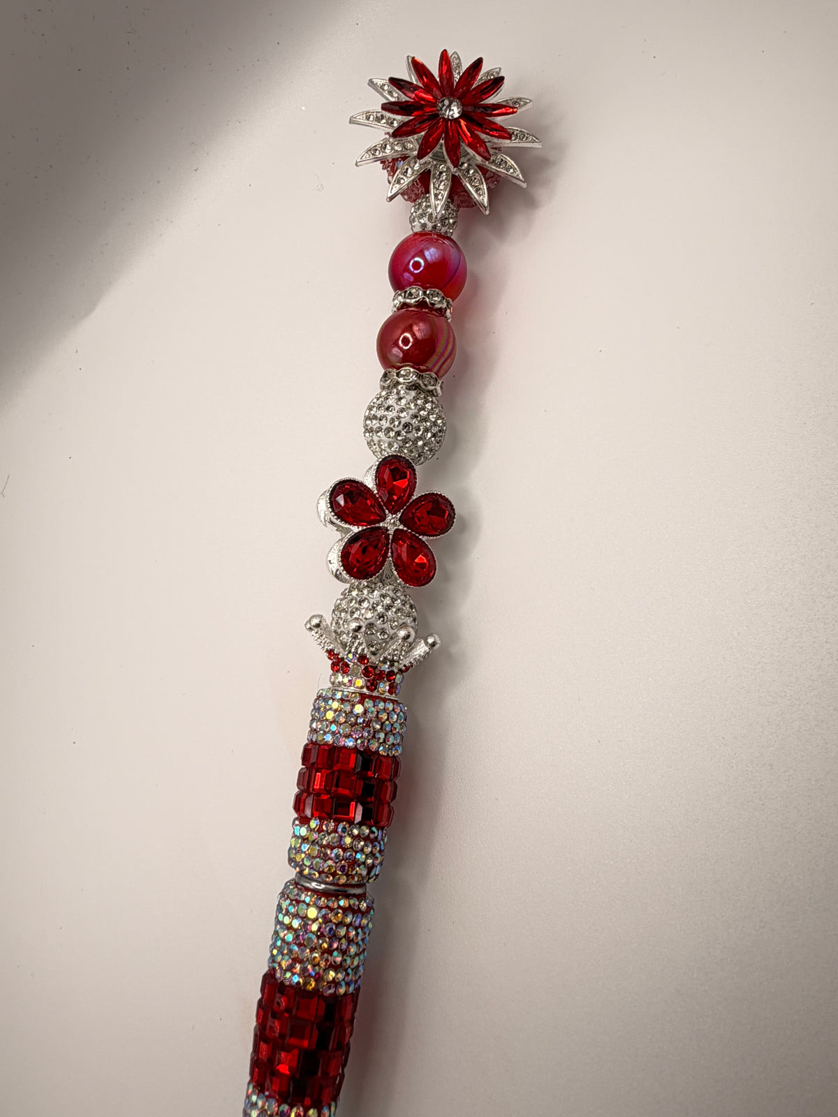 Radiant Birthstone Scarlet Brilliance Statement Pen