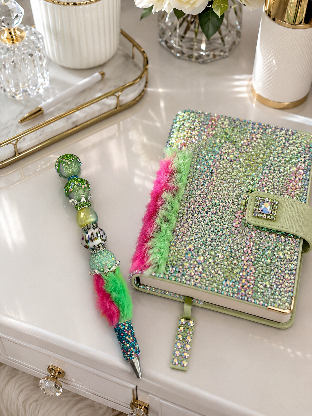 Prism Luxe Collection: Electric Oasis Glam Pen