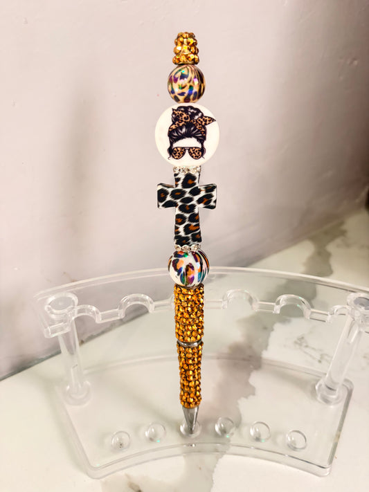 Faithfully Fierce Christian Statement Pen