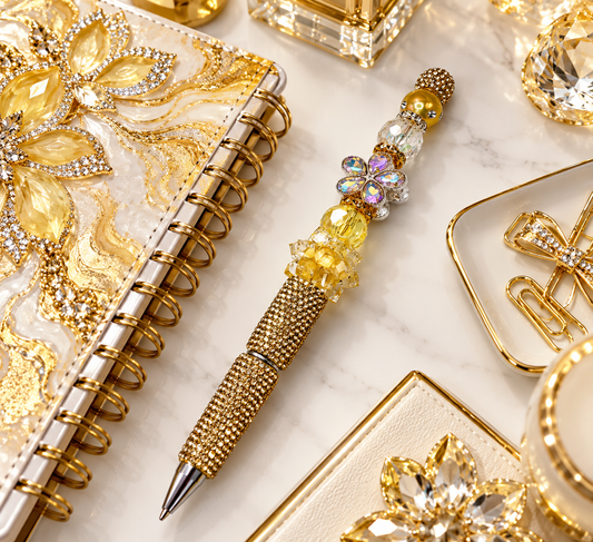 Solara Fleur Golden Mirage Statement Pen