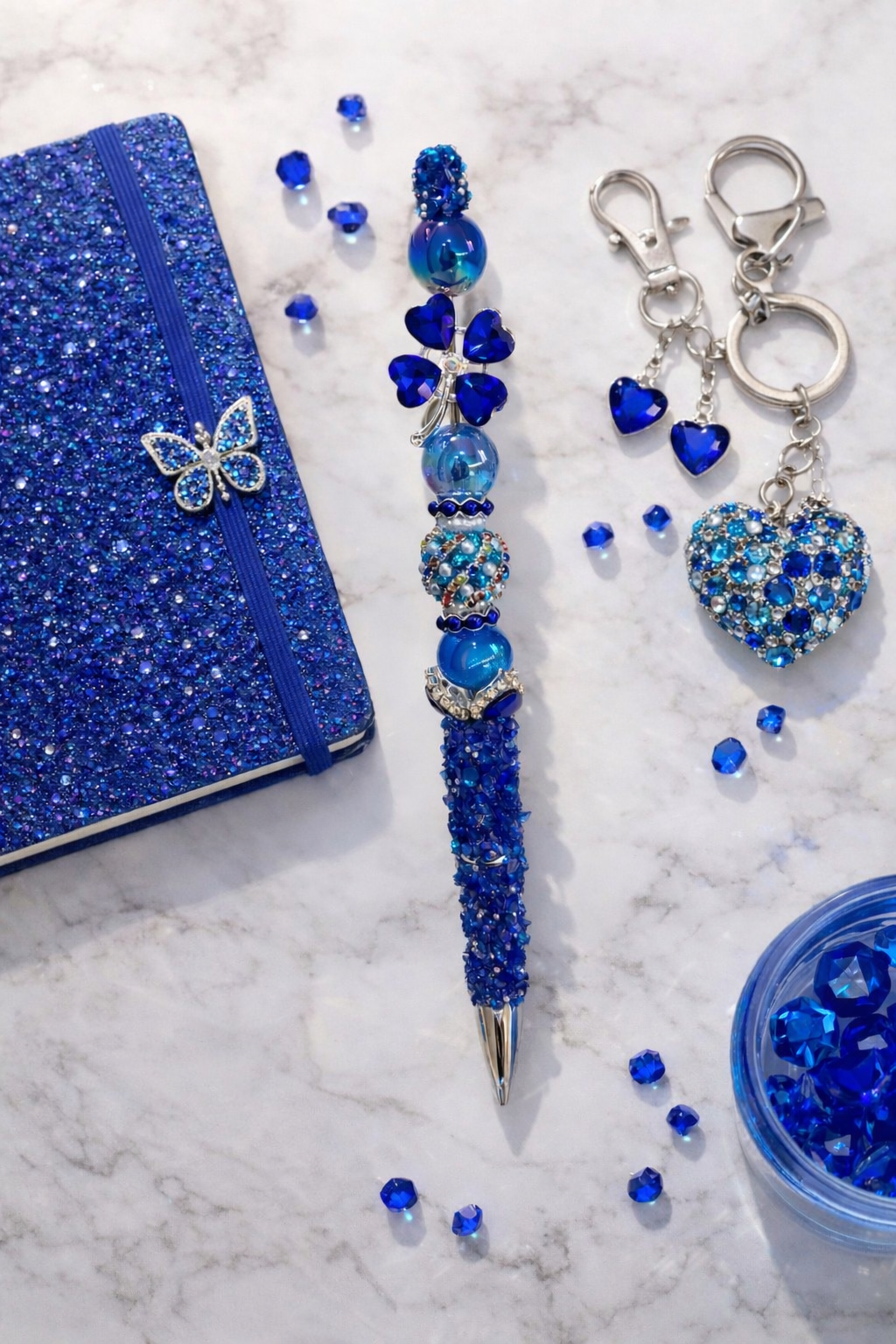 Sapphire Clover Brilliance Birthstone Pen