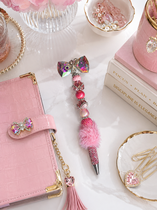Signature Bow Fuchsia Royale Pen