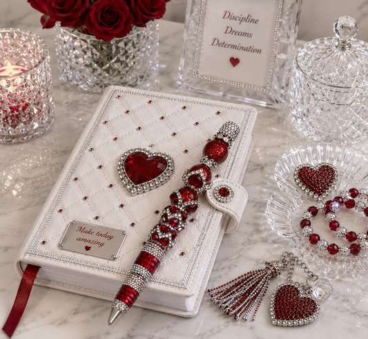 Radiant Ruby Birthstone Pen
