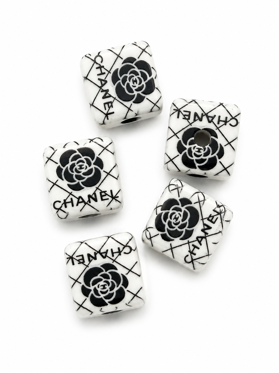 5pcs Chanel Beads