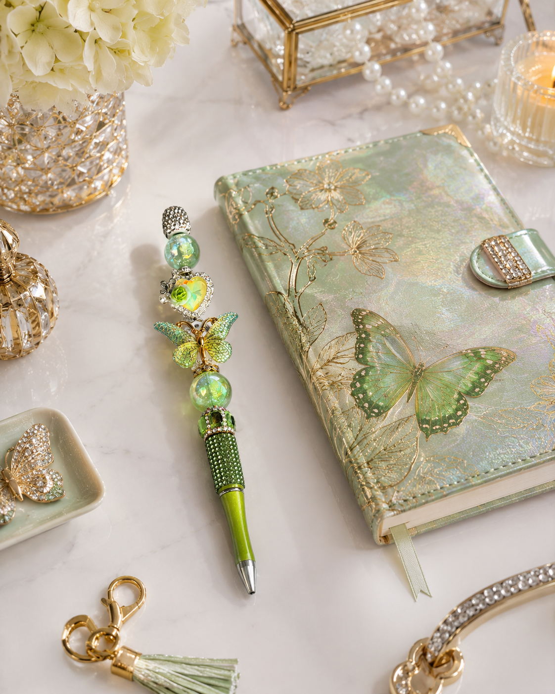 Becoming Verdant Wings Luxe Pen