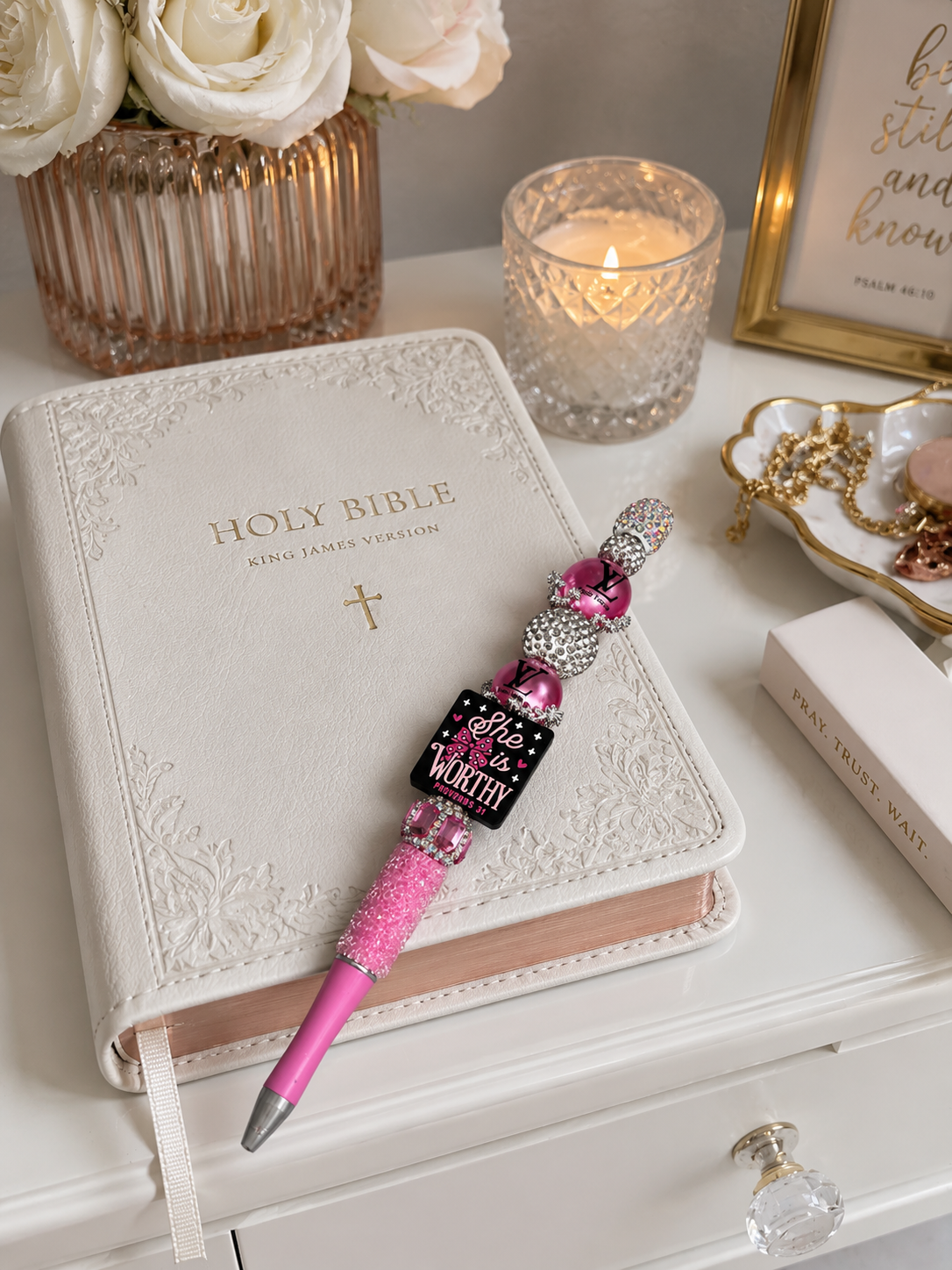 She Is Worthy™ Scripture Luxe Pen