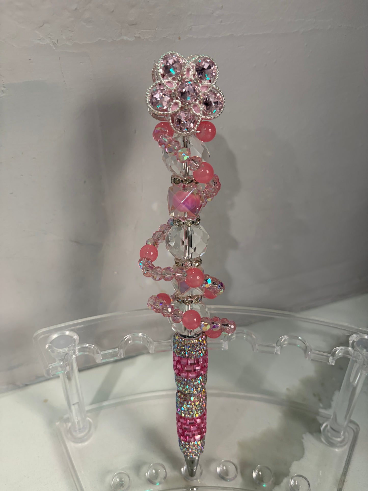 Peony Cascade Statement Pen